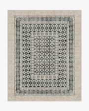 Cyrus — Halı, Vizon Soft Antrasit, AREA, beyaz zemin, 8x10