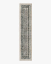 Cyrus — Halı, Vizon Soft Antrasit, RUNNER, beyaz zemin, 2x12