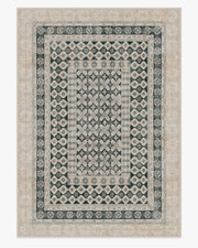 Cyrus — Halı, Vizon Soft Antrasit, AREA, beyaz zemin, 10x14